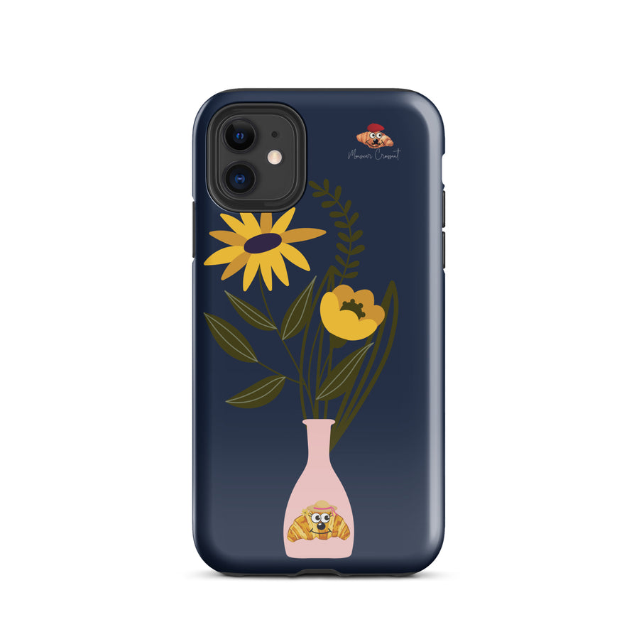 Madame Croissant Fleur Tough Case for iPhone®