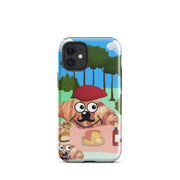 Picnic avec bébé Croissant Tough Case for iPhone®