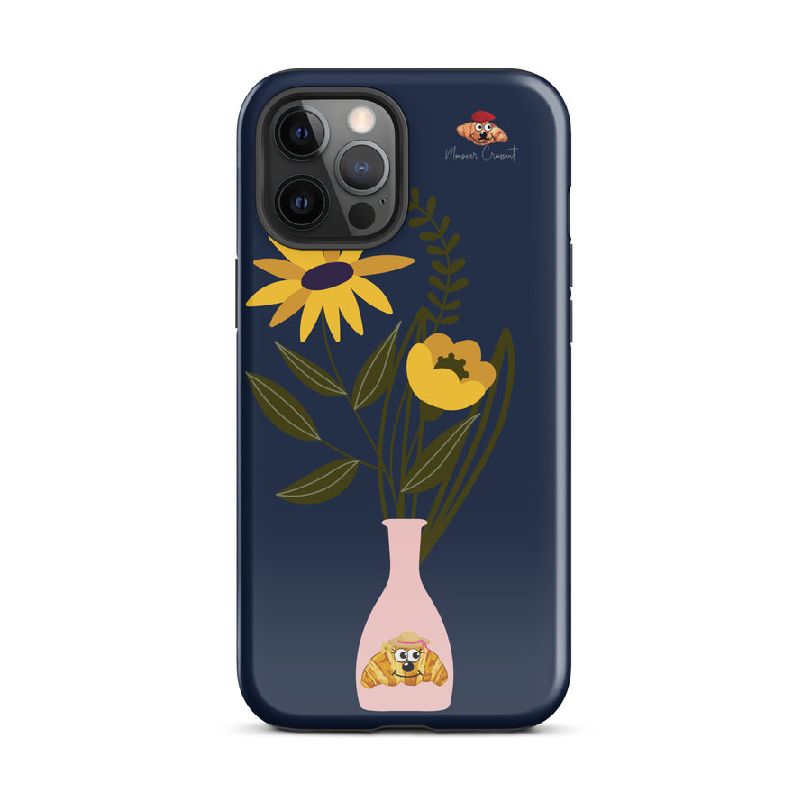 Madame Croissant Fleur Tough Case for iPhone®