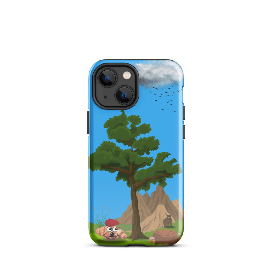 Monsieur Croissant Hiking Tough Case for iPhone®