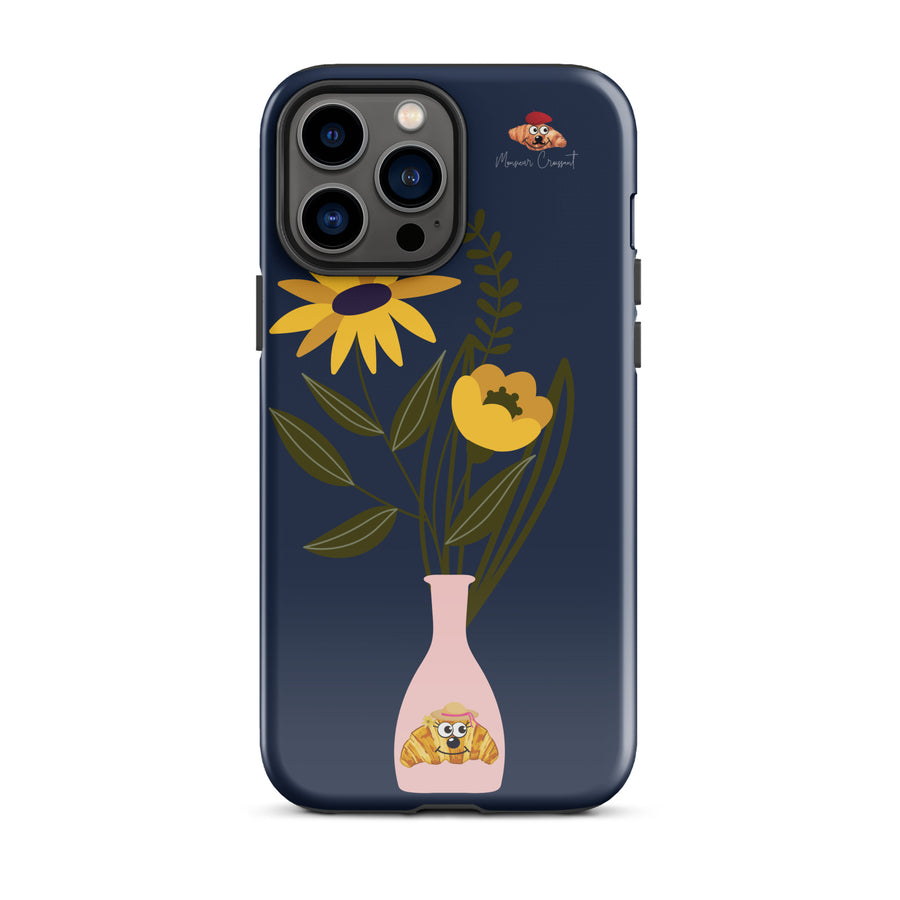 Madame Croissant Fleur Tough Case for iPhone®