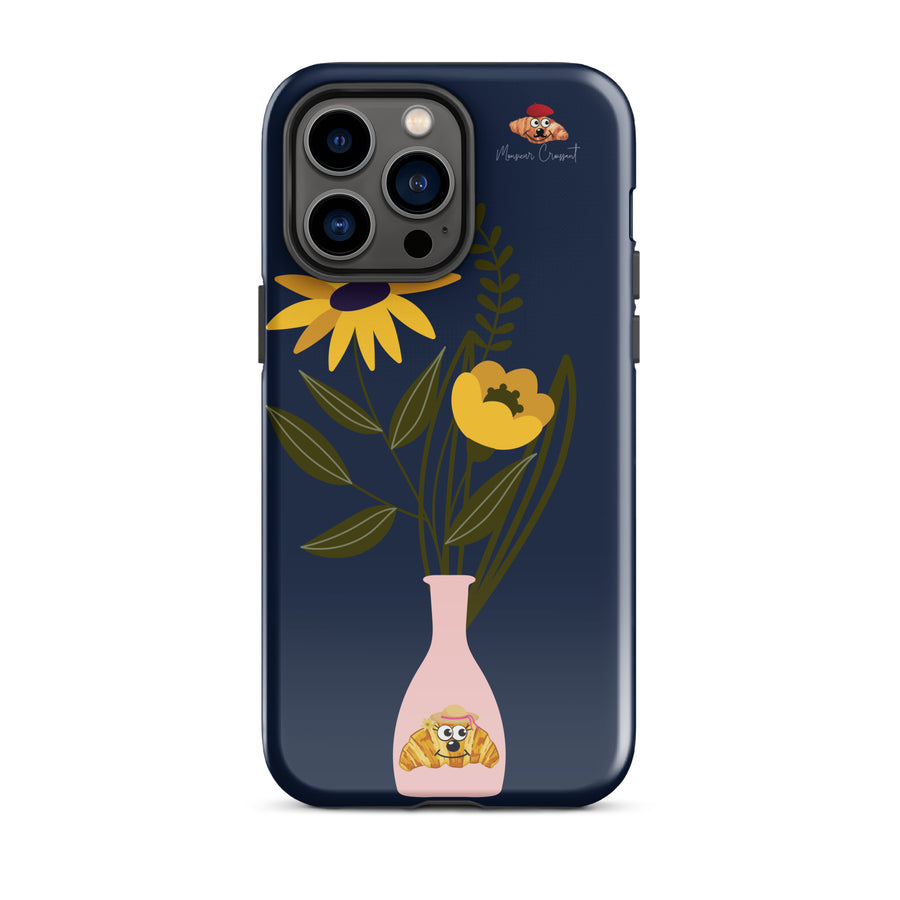 Madame Croissant Fleur Tough Case for iPhone®