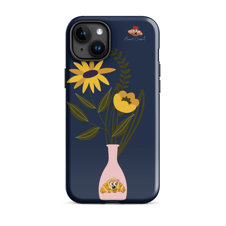 Madame Croissant Fleur Tough Case for iPhone®