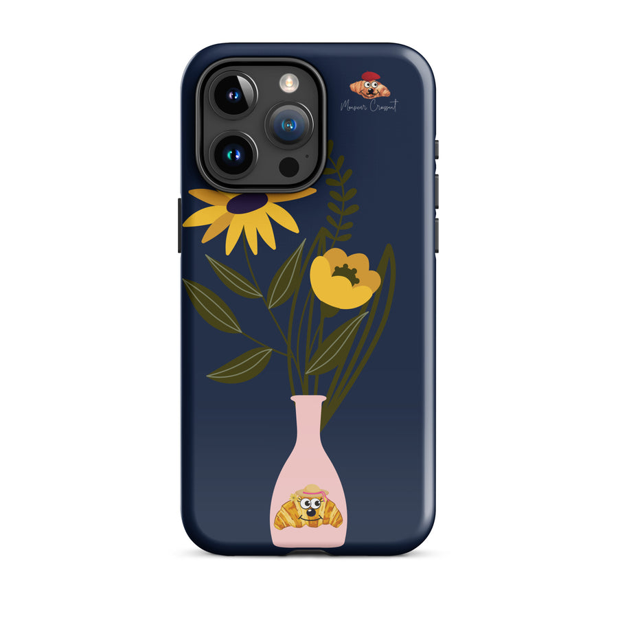 Madame Croissant Fleur Tough Case for iPhone®