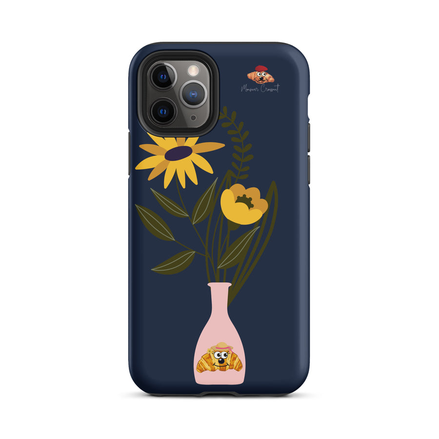 Madame Croissant Fleur Tough Case for iPhone®