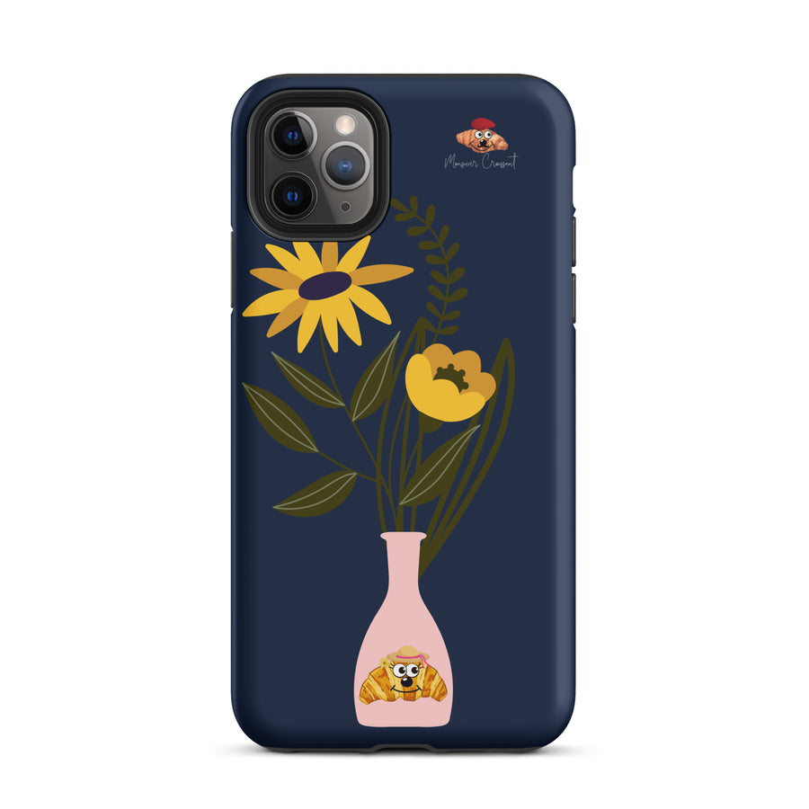 Madame Croissant Fleur Tough Case for iPhone®