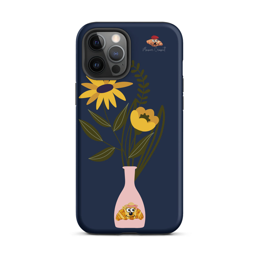 Madame Croissant Fleur Tough Case for iPhone®