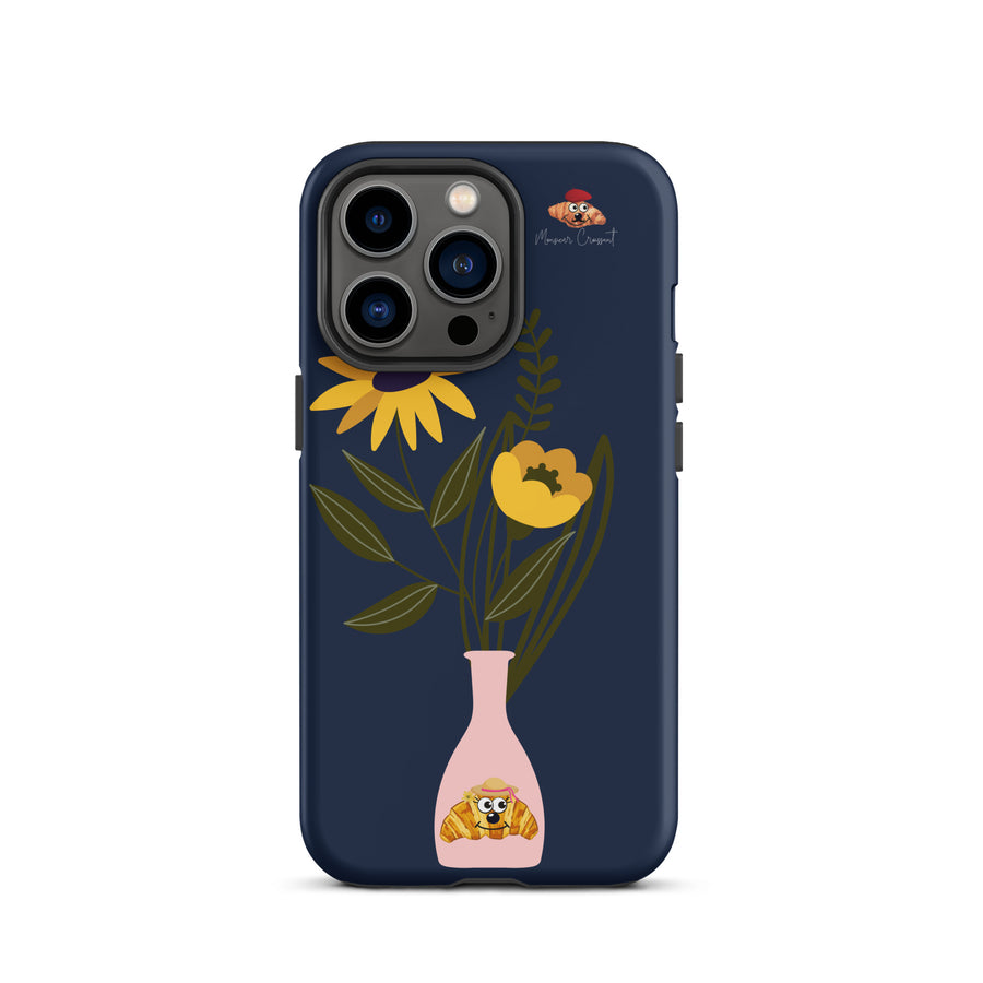 Madame Croissant Fleur Tough Case for iPhone®