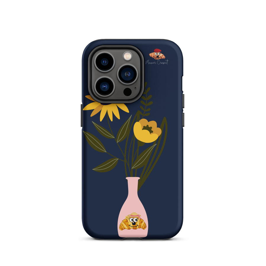 Madame Croissant Fleur Tough Case for iPhone®