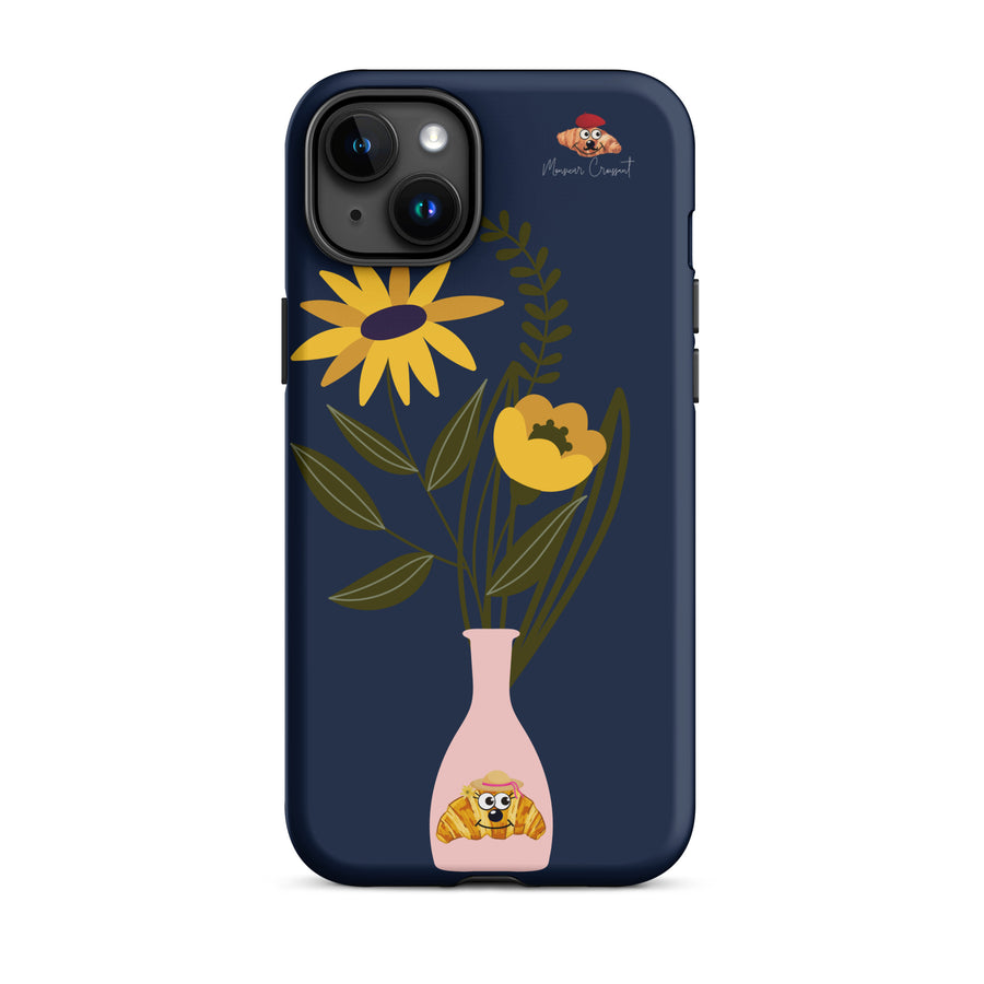 Madame Croissant Fleur Tough Case for iPhone®