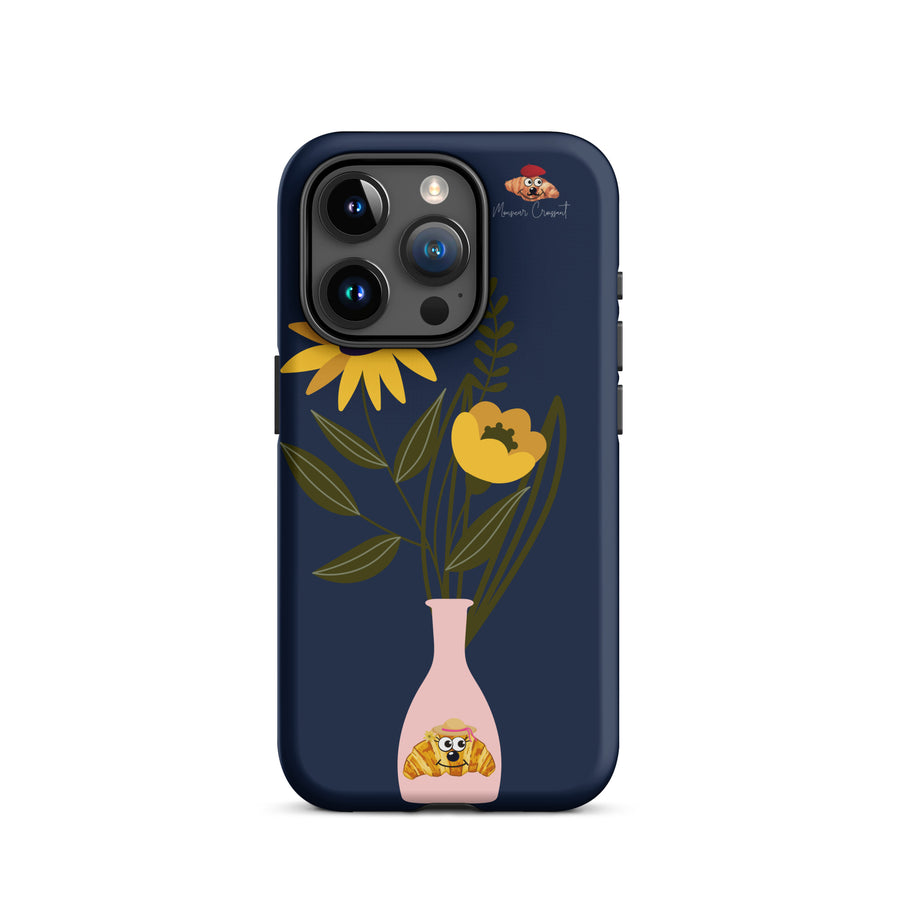 Madame Croissant Fleur Tough Case for iPhone®