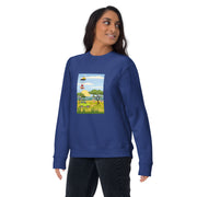 Le Safari de Croissants Unisex Premium Sweatshirt