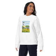 Le Safari de Croissants Unisex Premium Sweatshirt