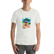 Picnic avec bébé Croissant Unisex t-shirt