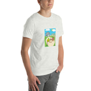 Monsieur Croissant at the Farm Unisex t-shirt