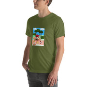 Picnic avec bébé Croissant Unisex t-shirt