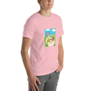 Monsieur Croissant at the Farm Unisex t-shirt