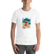 Picnic avec bébé Croissant Unisex t-shirt