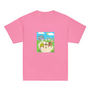 Monsieur Croissant at the Farm Youth classic tee