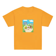 Monsieur Croissant at the Farm Youth classic tee