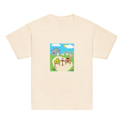 Monsieur Croissant at the Farm Youth classic tee