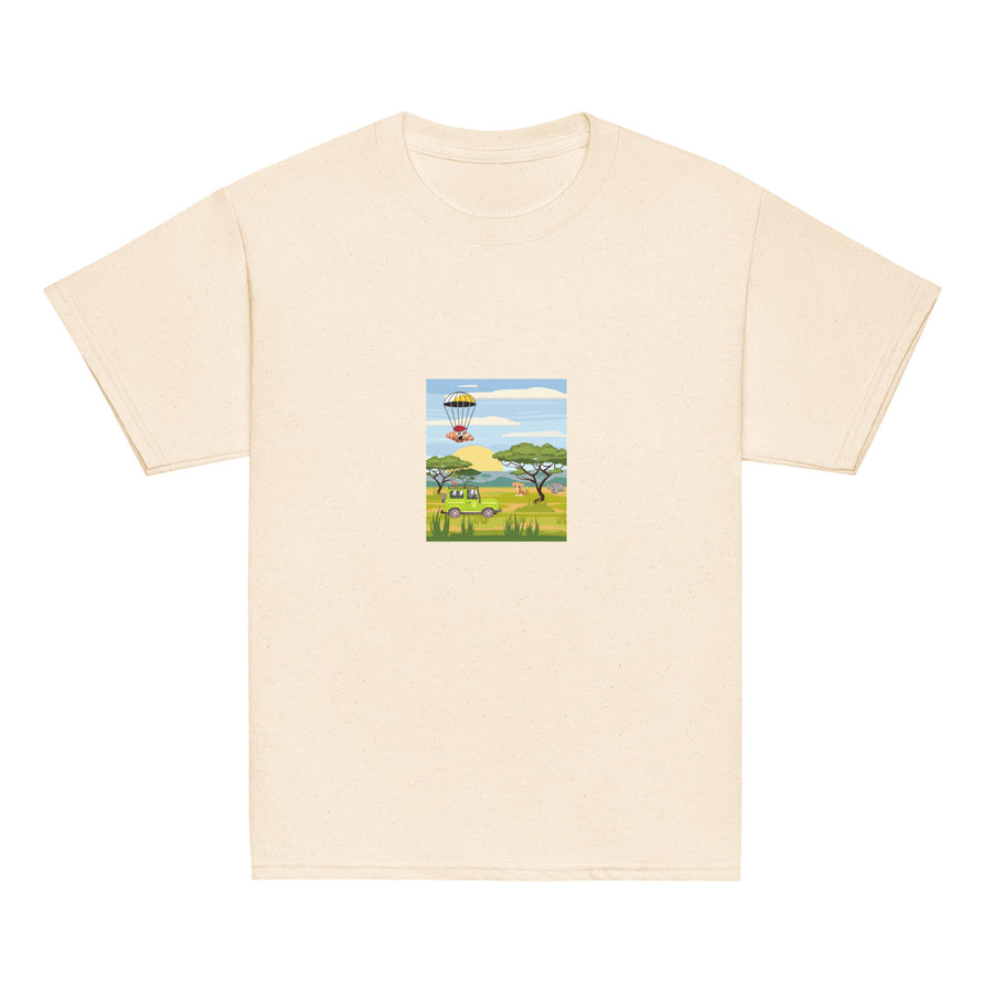 Le Safari de Croissants Youth classic tee