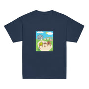 Monsieur Croissant at the Farm Youth classic tee