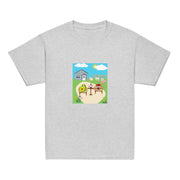 Monsieur Croissant at the Farm Youth classic tee